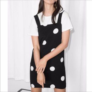 & Other Stories Pinafore Dress